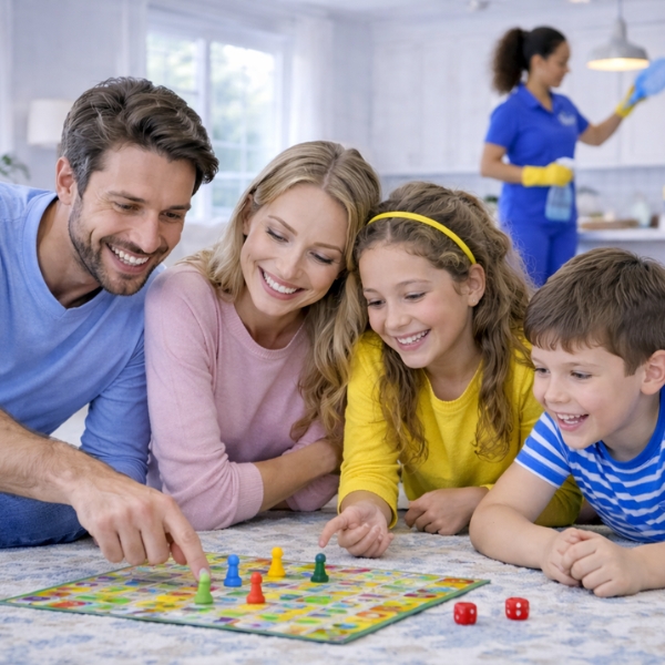 Keeping your home clean should not take over your life, book house cleaning services